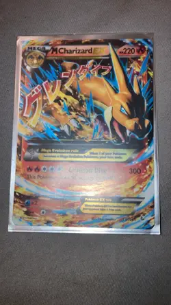 Pokemon Mega Charizard EX TCG Holo Ultra Rare Card 13/106 XY Flashfire - Image 1