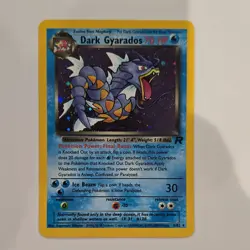 Pokemon Dark Gyarados Team Rocket 8/82 Holo Rare Unlimited 70 HP English Wizards - Image 1
