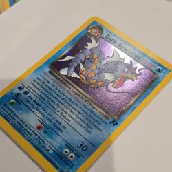 Pokemon Dark Gyarados Team Rocket 8/82 Holo Rare Unlimited 70 HP English Wizards - Image 2