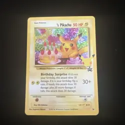 NM - Pokemon Birthday Pikachu 24/53 Celebrations Classic Collection Holo - Image 1