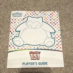 Pokemon Scarlet & Violet 151 Player's Guide Snorlax Nintendo English (only) - Image 1