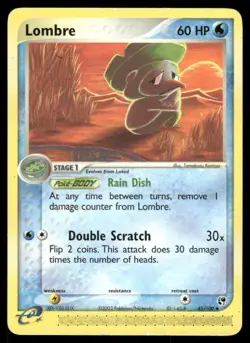2003 Pokemon Lombre Uncommon Sandstorm 45/100 DMG - Image 1