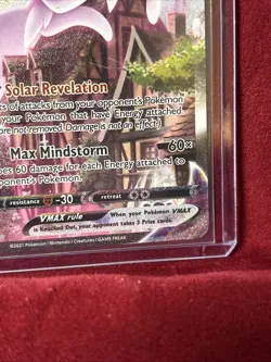Espeon VMAX (Alternate Art Secret) 270/264 Swsh08: Fusion Strike Holo Pokemon - Image 4