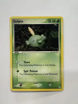 Pokemon Gulpin Basic 62/101 EX Hidden Legends Common - Image 1