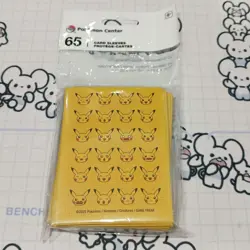 Pikachu Moods Deck Shield 65 Count Pokemon Card Sleeves Official Product - Image 1