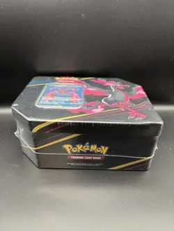 Pokemon Galarian Moltres Crown Zenith Factory Sealed Tin 5 Booster Packs DENTED - Image 2