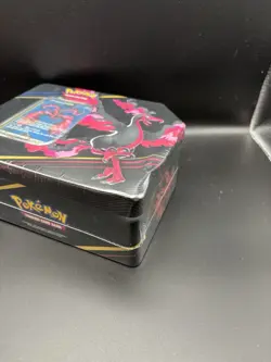 Pokemon Galarian Moltres Crown Zenith Factory Sealed Tin 5 Booster Packs DENTED - Image 4