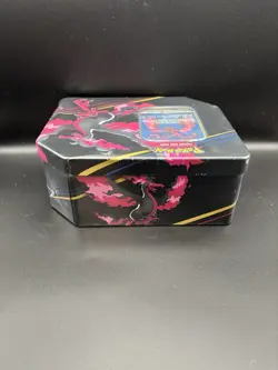 Pokemon Galarian Moltres Crown Zenith Factory Sealed Tin 5 Booster Packs DENTED - Image 5