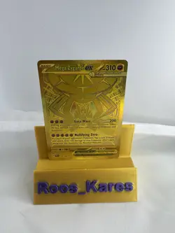 Pokemon Perfect Order Mega Zygarde EX Gold Mega Hyper Rare 124/88 - Image 1