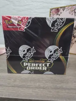 Pokemon Mega Evolution Perfect Order Booster Box Sealed - Image 1