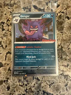 Gengar Gamestop Pokemon Promo *sealed - Image 1