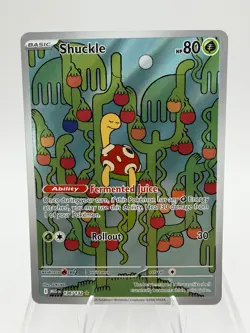 Pokemon Shuckle MEG Mega Evolution Holo Rare Basic 80HP #136/132 English 2025 - Image 1