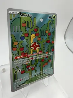 Pokemon Shuckle MEG Mega Evolution Holo Rare Basic 80HP #136/132 English 2025 - Image 3