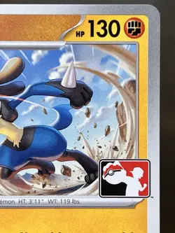 Lucario 114/198 Prize Pack Series 3 Play! Pokemon Stamped Non-Holo LP-NM - Image 3