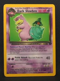 Dark Slowbro 29/82 Team Rocket Regular Pokemon TCG - Image 1