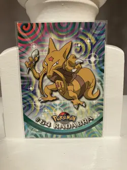 Topps Pokemon Kadabra #64 1999 TV Animation Edition Blue Logo 1999 NM - Image 1