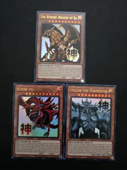 Yu-Gi-Oh Egyptian Gods Stamped Rarity Collection 5 1st Edition - Image 1