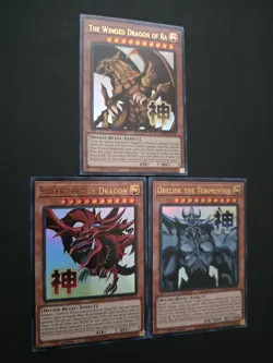 Yu-Gi-Oh Egyptian Gods Stamped Rarity Collection 5 1st Edition - Image 5