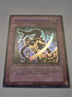 Embodiment of Apophis RP01-EN098 Secret Rare Yugioh Retro Pack 2024 Reprint LP - Image 3
