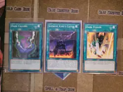 YUGIOH DARK CALLING + DARK FUSION + SUPREME KINGS CASTLE COMMON 1ST ED NM - Image 1