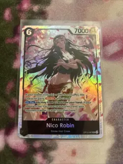 Nico Robin SR OP12-087 NM One Piece Card Game English - Image 1