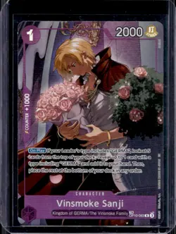 2025 One Piece Legacy of the Master Vinsmoke Sanji Treasure Rare #OP10-063 - Image 1