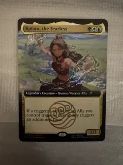 Magic The Gathering X Avatar Katara The Fearless Promo Card SDCC 2025 - Image 1