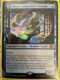 Tamiyo Inquisitive Student Modern Horizons 3 Magic: The Gathering Card NM Foil - Image 1