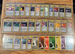 1999 Pokemon Base Set Trainer Card Complete Lot - LP/NM Original WOTC Vintage - Image 1