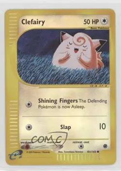 Clefairy Reverse Foil Pokemon e-Card Series Expedition #101 2002 - Image 1
