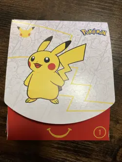 McDonald's 2021 Pokemon 25th Anniversary Cards Sealed Packs, Set Of 7 - Image 3