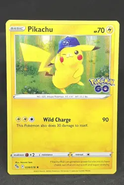 Pikachu 028/078 - Pokemon Go - Holo - Pokemon Card TCG - Image 1