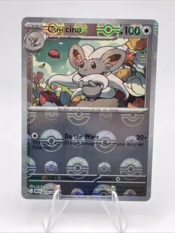 Cinccino Poke Ball #76 Holo Pokemon Sv11B: Black Bolt Card - Image 1