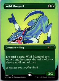 Wild Mongrel Secret Lair Countdown Kit NM Normal - Image 1