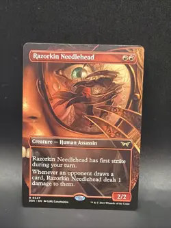 Razorkin Needlehead (Borderless) Duskmourn: House of Horror Regular - Image 1