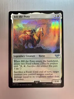 Bill The Pony - 3 - MTG: Lord of the Rings - Uncommon - FOIL - Image 1