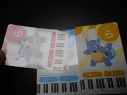 Pokemon Music Musical Note Card 2015 x3 Blastoise Evolutions #3565 - Image 2