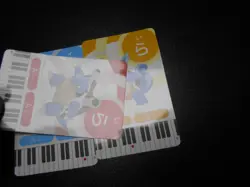 Pokemon Music Musical Note Card 2015 x3 Blastoise Evolutions #3565 - Image 3