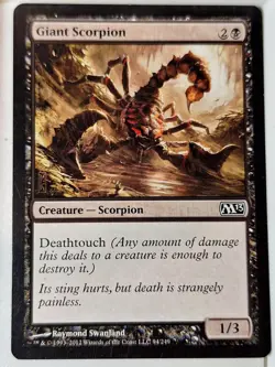 Giant Scorpion - Magic 2013 Core Set M13 - Magic the Gathering MTG Nice! - Image 1