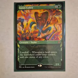 Lotus Cobra (Showcase) #307 Zendikar Rising Regular NM - Image 1