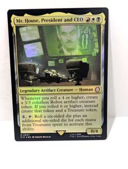 Mr. House, President and CEO - Fallout - Mythic - Foil - PIP 0007 - Image 1