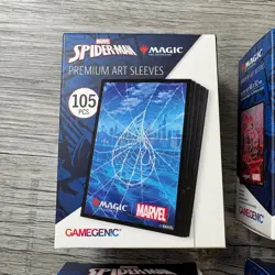 Gamegenic Spider-Man Art Sleeves MTG Marvel 4-Pack lot 105ct Standard Size New - Image 2