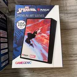 Gamegenic Spider-Man Art Sleeves MTG Marvel 4-Pack lot 105ct Standard Size New - Image 4