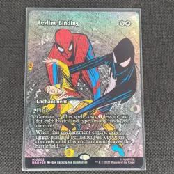 Leyline Binding - 0002 - M - Borderless - Foil - Marvels Spider-Man - MTG - NM/M - Image 1