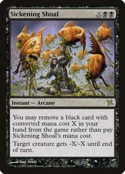 MTG Sickening Shoal Betrayers of Kamigawa Magic the Gathering - Image 1