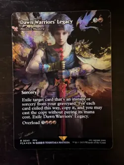 MTG Final Fantasy English Dawn Warriors' Legacy Showcase 0041 Foil - Image 1