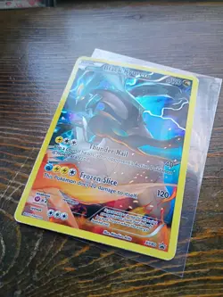 Pokemon TCG Black Kyurem XY80 Black Star Promo DMG!! - Image 1