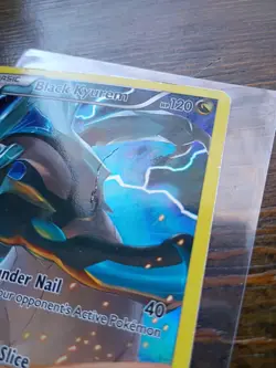 Pokemon TCG Black Kyurem XY80 Black Star Promo DMG!! - Image 3