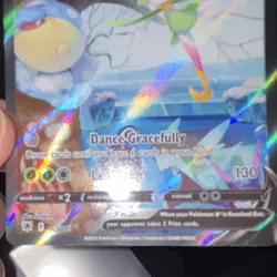 Pokemon Hisuian Lilligant V Full Art Ultra Rare Holo Card 163/189 200 HP - Image 2