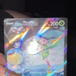 Pokemon Hisuian Lilligant V Full Art Ultra Rare Holo Card 163/189 200 HP - Image 3